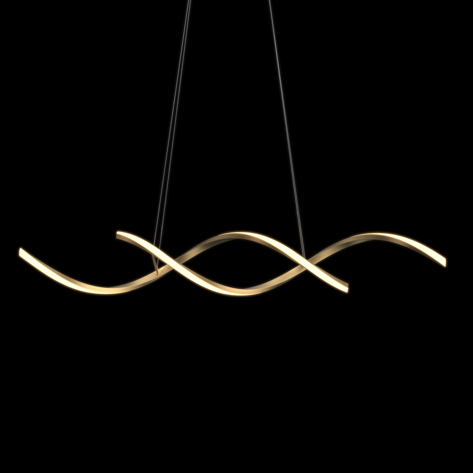 LEEDS Modern Style 1500mm Length LED Pendant Light 46W 3CCT Dimmable Dining Table