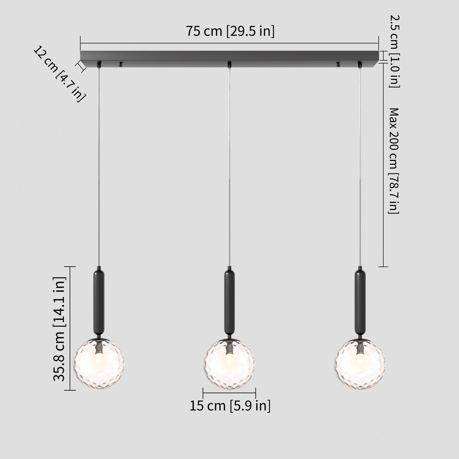 Possini Modern Style Glass Pendant Light Fancy Blown Glass 1-Light G9 Base - 7Pandas Australia