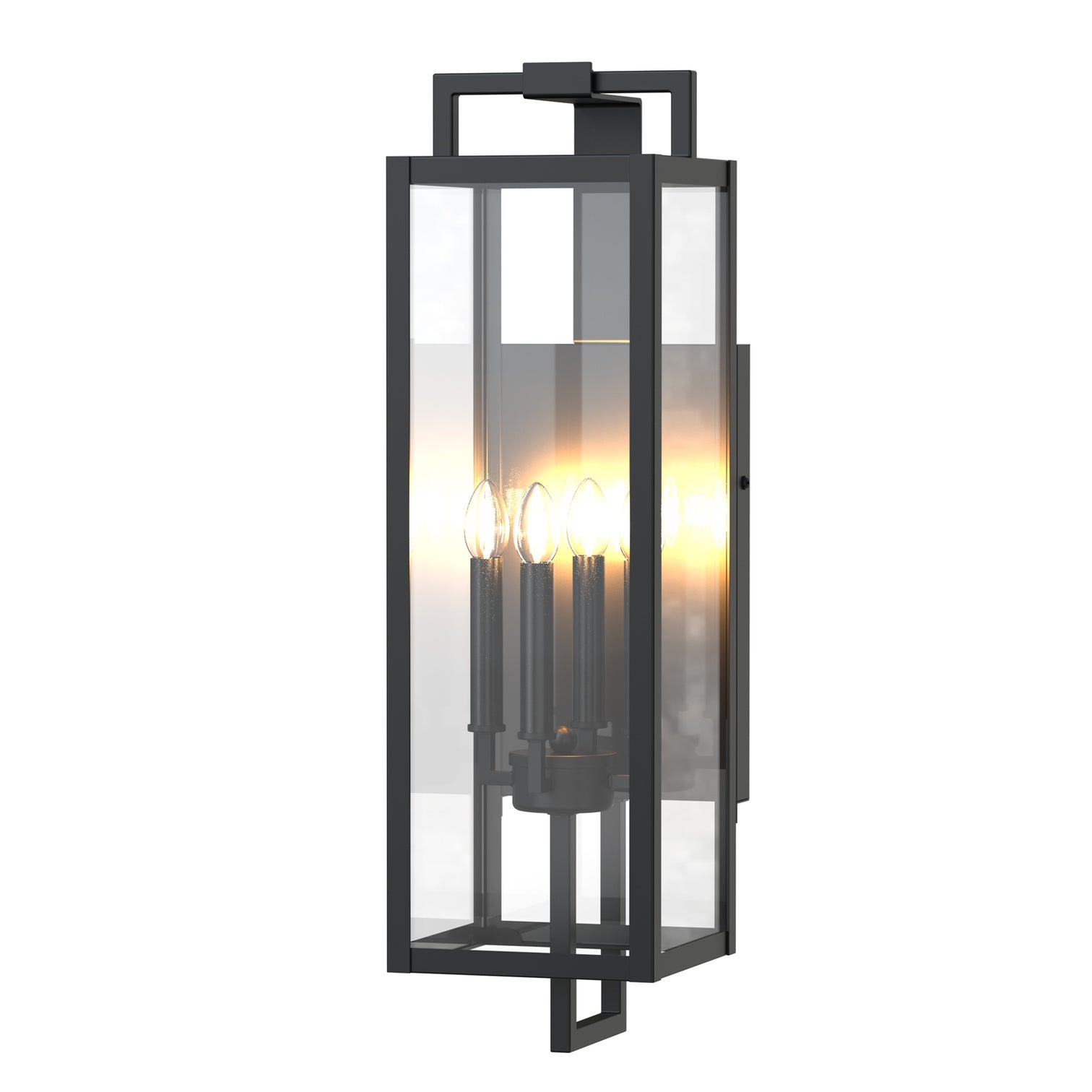 ANTONIO Outdoor Exterior Wall Light Fixture Matt Black IP44 Weather Proof - 7Pandas Australia
