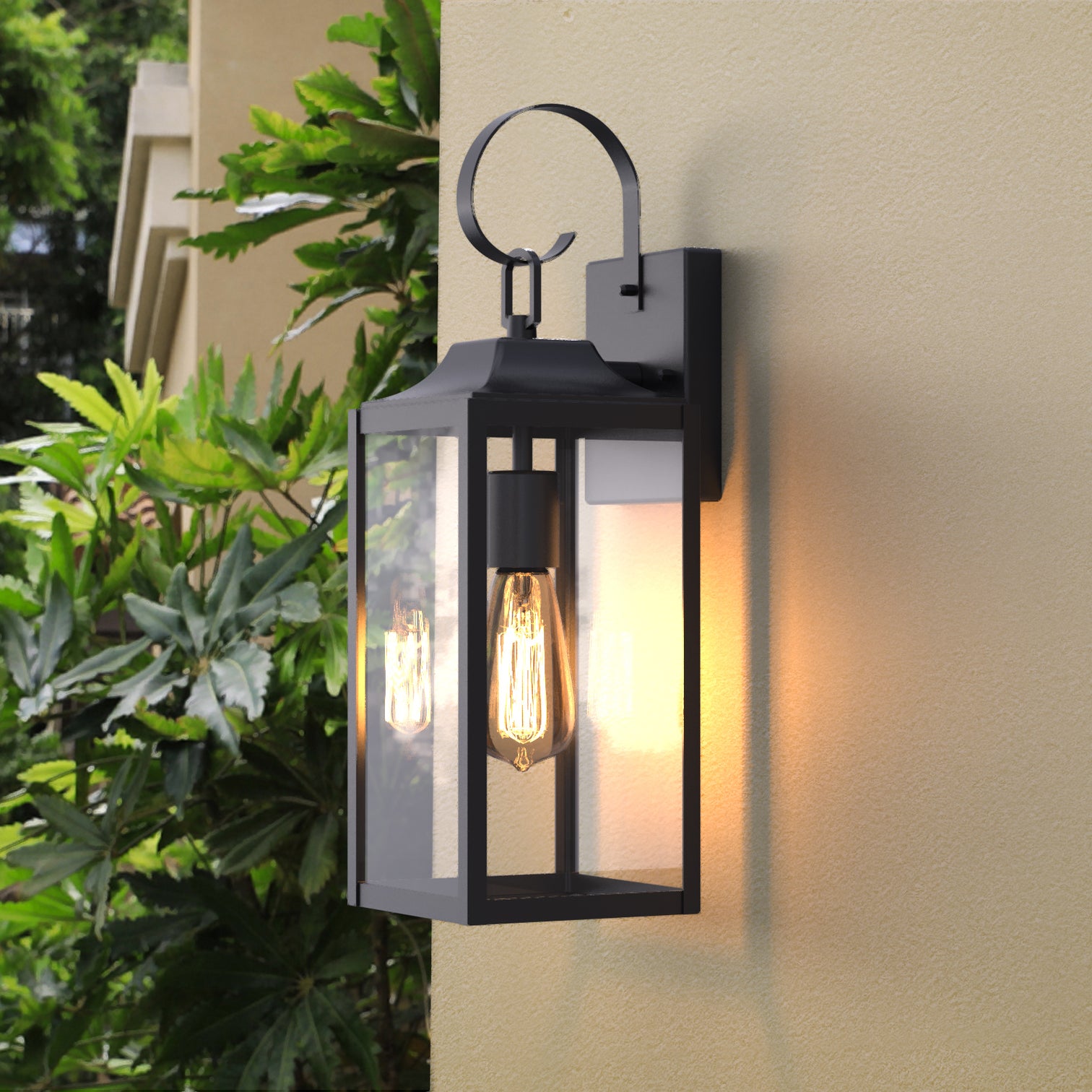 RITZ Modern Style Outdoor Exterior Wall Light Weather proof Matt Black IP44 - 7Pandas Australia