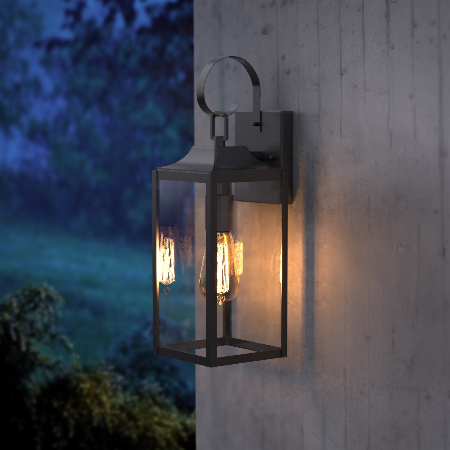 RITZ Modern Style Outdoor Exterior Wall Light Weather proof Matt Black IP44 - 7Pandas Australia