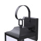 RITZ Modern Style Outdoor Exterior Wall Light Motion Sensor Matt Black IP44 - 7Pandas Australia