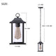 JULIA Outdoor Hanging Porch Light with Adjustable Chain Doorway Front Door Exterior Hanging Lantern - 7Pandas Australia