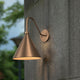 FRANCIS LED 10W Outdoor Exterior Wall Light Fixture Solid Copper Bulb Included IP44 Weather Proof - 7Pandas Australia