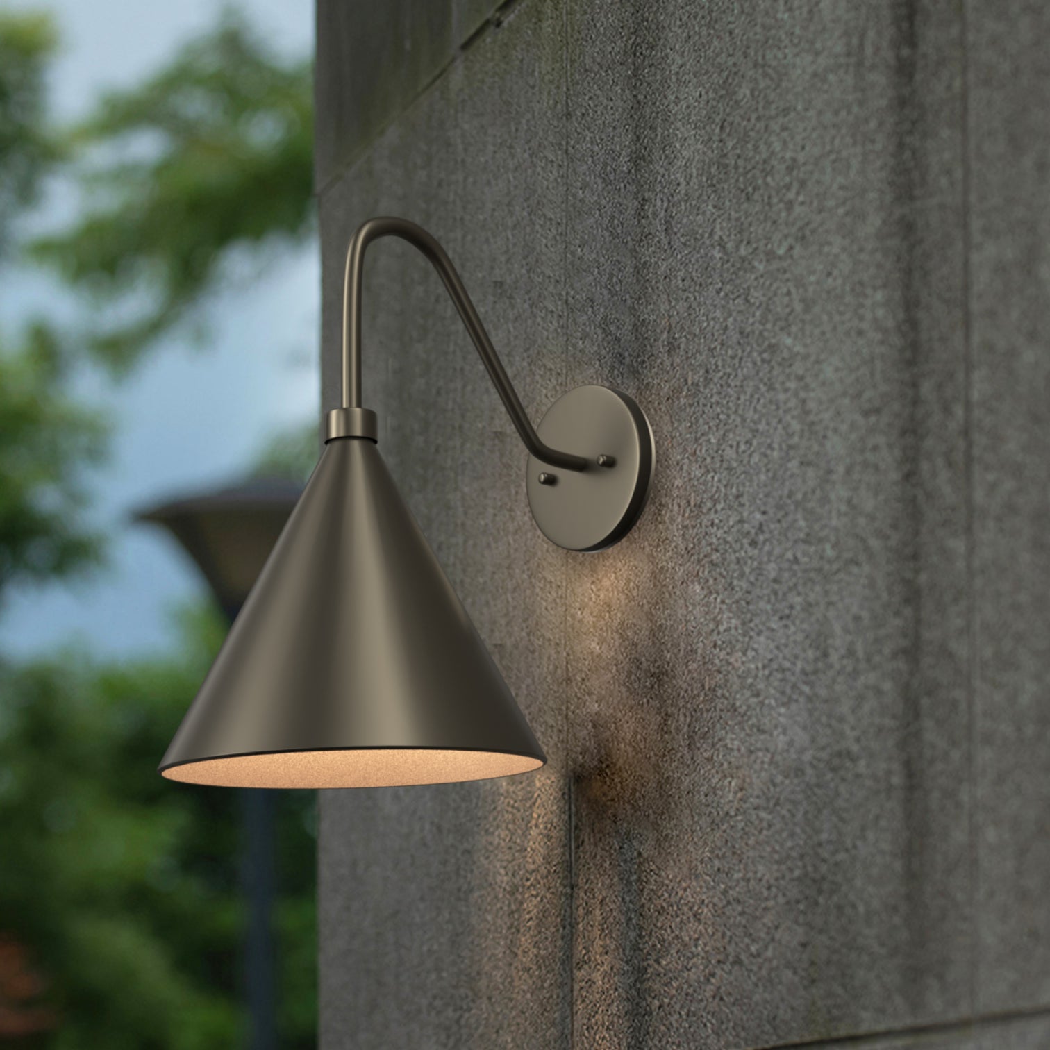 FRANCIS Exterior Wall Light with LED Bulb IP44 Weatherproof Fixture - 7Pandas Australia