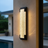 VARILLA LED Exterior Outdoor Bubble Crystal Wall Light IP44 13W 3CCT Black