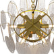 SHELL 500mm dia Contemporary designer Crystal Chandeliers 9*E14 lamp base - 7Pandas Australia