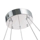 RING Double Layer Modern Style Round Crystal Chandelier Pendant Light Tri-color - 7Pandas Australia
