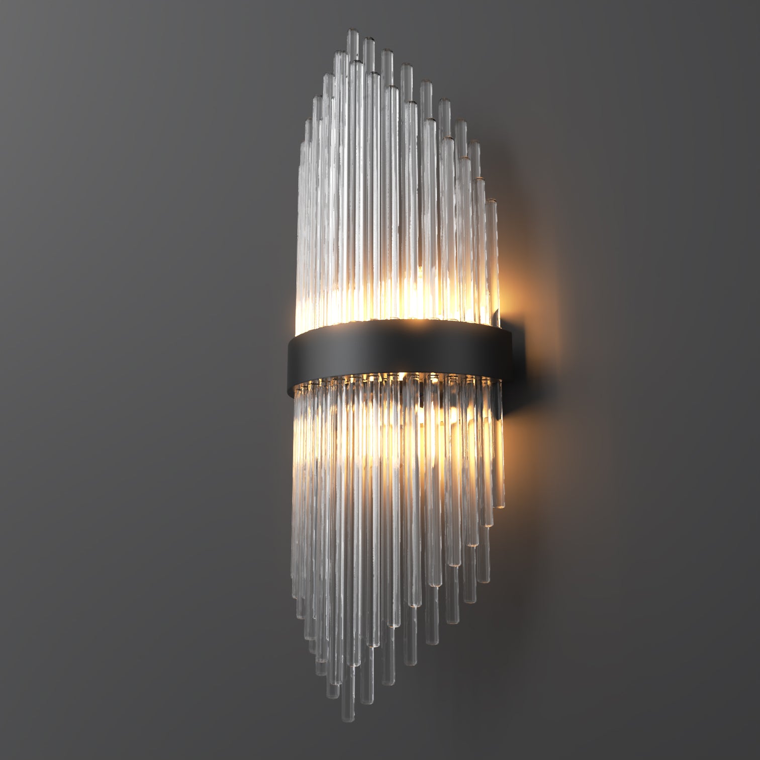 CARLO Contemporary Luxury Interior Crystal Wall Light for Living Room Bedroom Bathroom E14 base - 7Pandas Australia