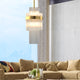 LOMIER Modern Style LED Crystal Chandelier Pendant Light Decoration for Bedroom Hallway Living Room - 7Pandas Australia