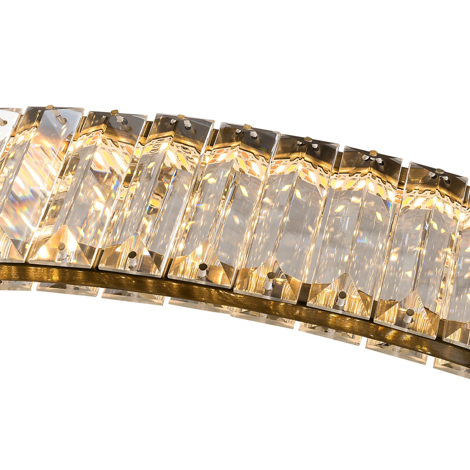 RING 4-Layer Modern K9 Luxury Crystal Chandelier LED 3CCT Dimmable Living Dining Room Foyer - 7Pandas Australia