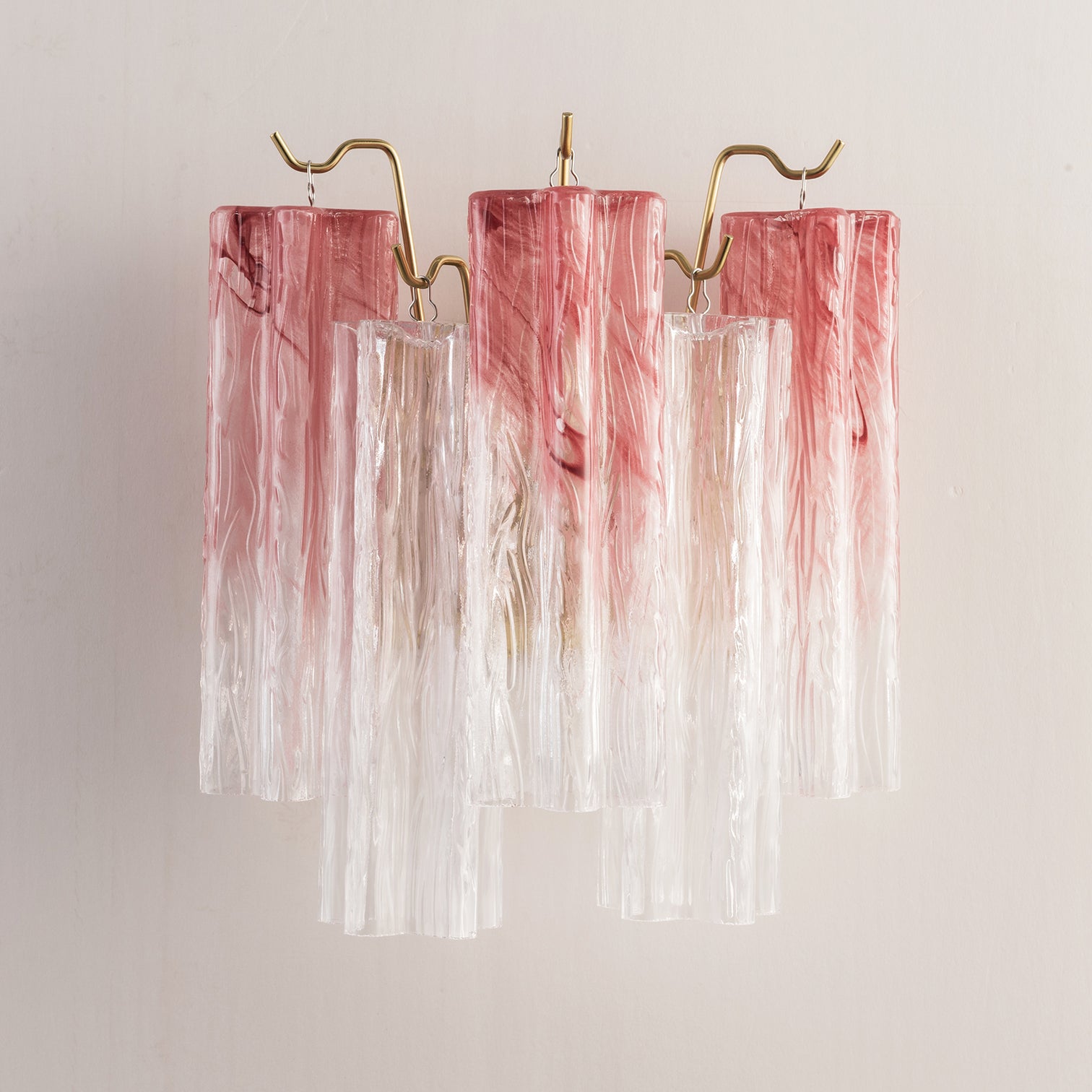 ANETTA LED Indoor Handcraft Glass Wall Light with Sculptural Glass Shades - 7Pandas Australia