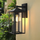 Madrid Classic Aluminium Outdoor Exterior Wall Light Matt Black E27 IP44 - 7Pandas Australia