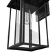 Madrid Classic Aluminium Outdoor Exterior Wall Light Matt Black E27 IP44 - 7Pandas Australia