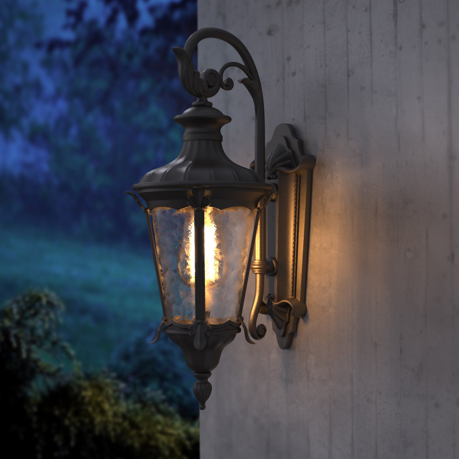 KEW Aluminium Exterior Wall Light Provincial Style Outdoor IP44 E27 base - 7Pandas Australia