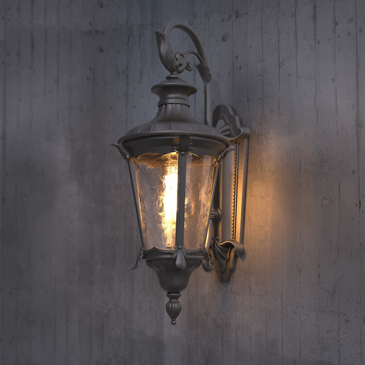 KEW Aluminium Exterior Wall Light Provincial Style Outdoor IP44 E27 base - 7Pandas Australia