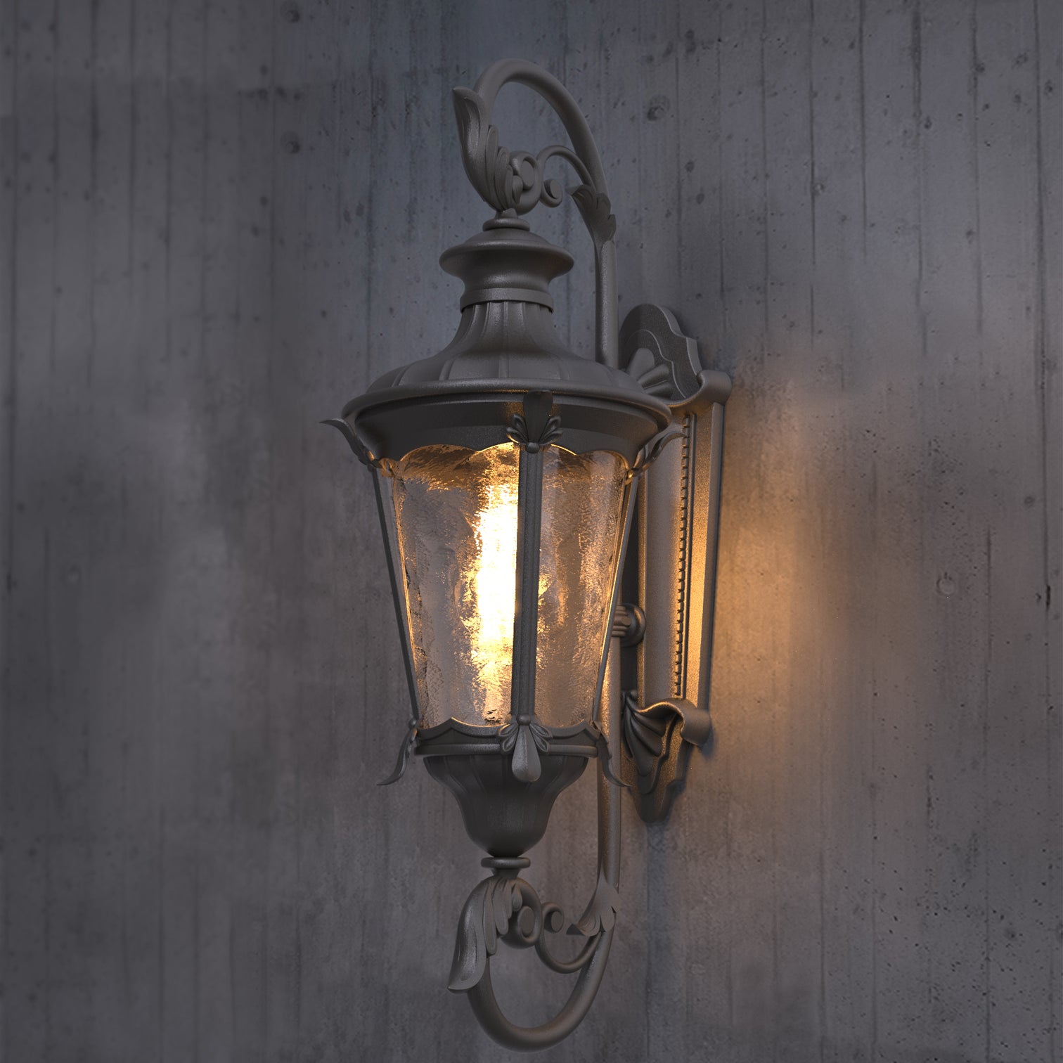 KEW Aluminium Exterior Wall Light Provincial Style Outdoor IP44 E27 base - 7Pandas Australia