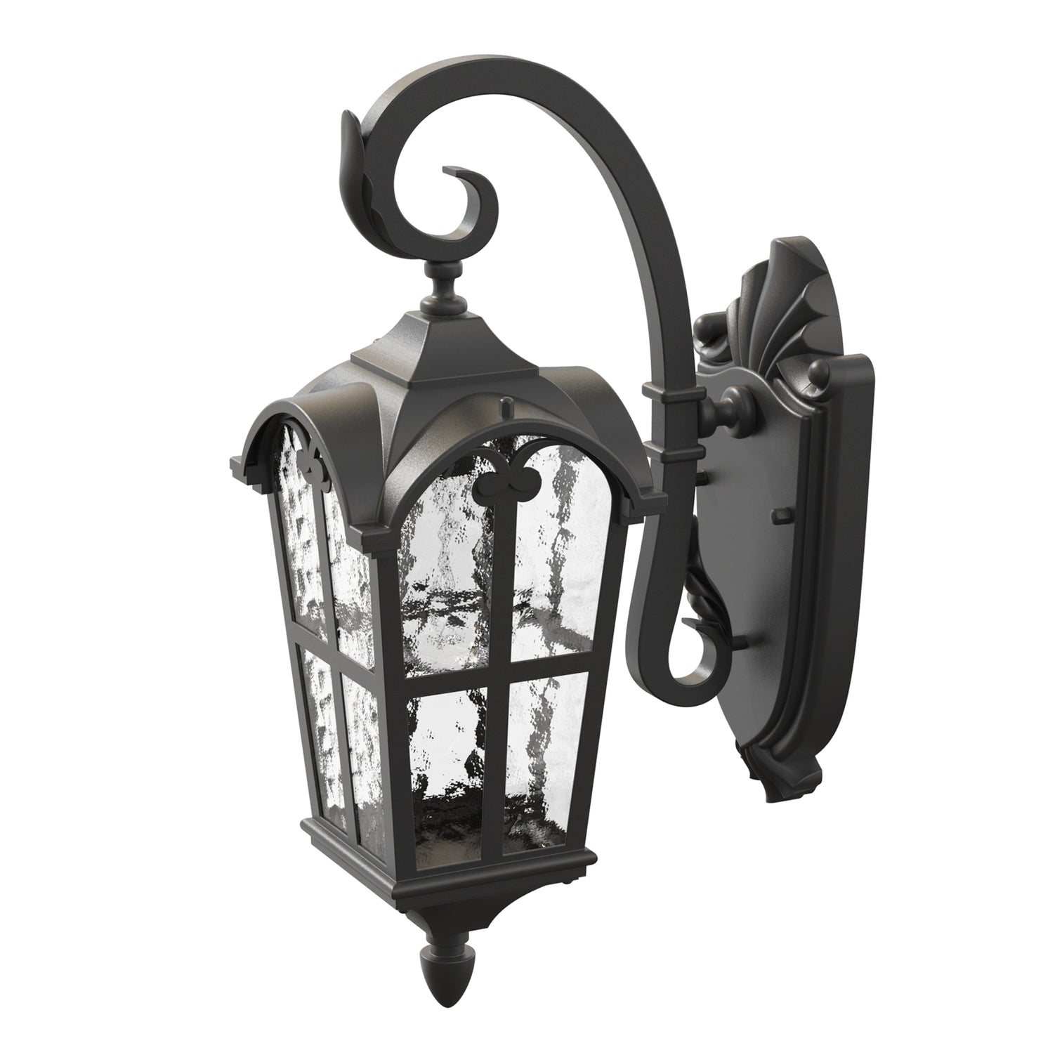 HALEY Provincial Style Exterior Outdoor Lantern Wall Light Aluminium Die-casting IP44 - 7Pandas Australia