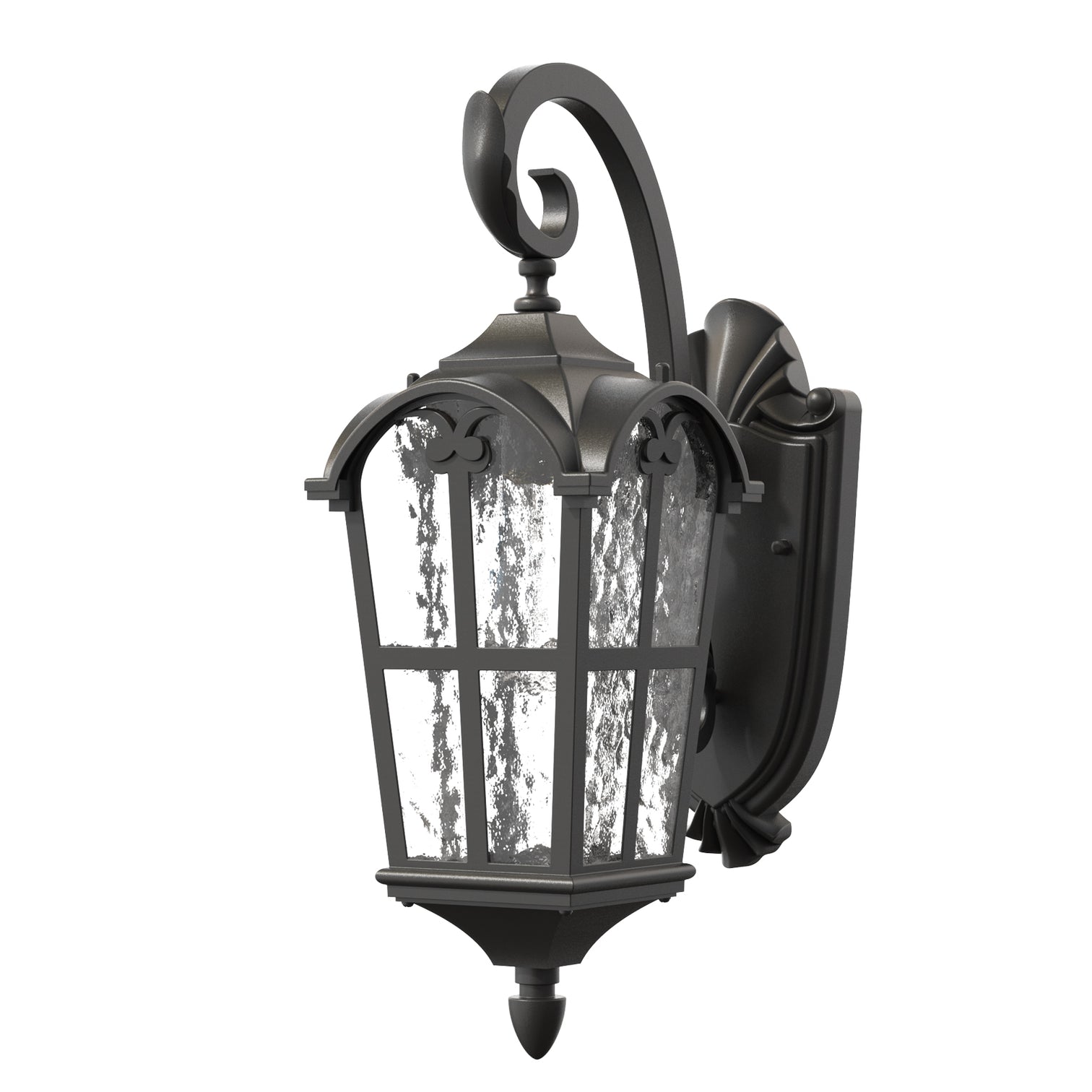 HALEY Provincial Style Exterior Outdoor Lantern Wall Light Aluminium Die-casting IP44 - 7Pandas Australia