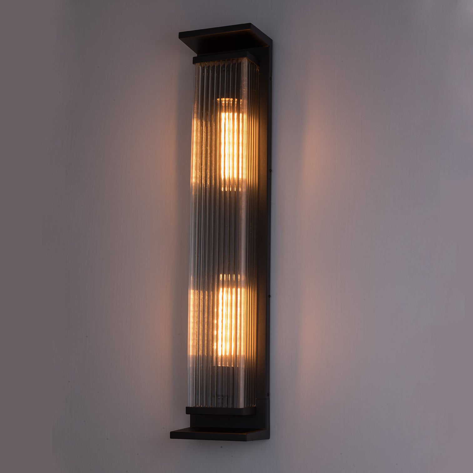 TORRES Modern Style Large LED Exterior Wall Light IP44 Matt Black - 7Pandas Australia