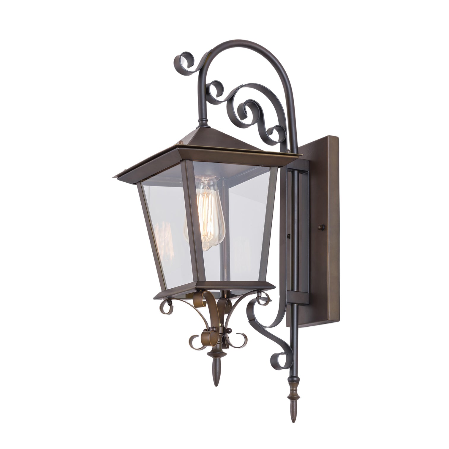 LUCIA Provincial Style Stainless Steel Outdoor Wall Light Fixture IP44 - 7Pandas Australia