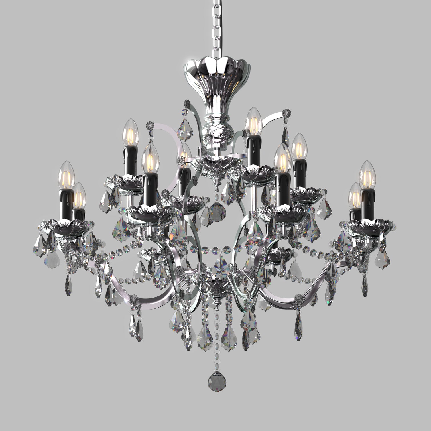 PARIS Elegant Crystal Chandeliers French Provincial Style E14 base - 7Pandas Australia