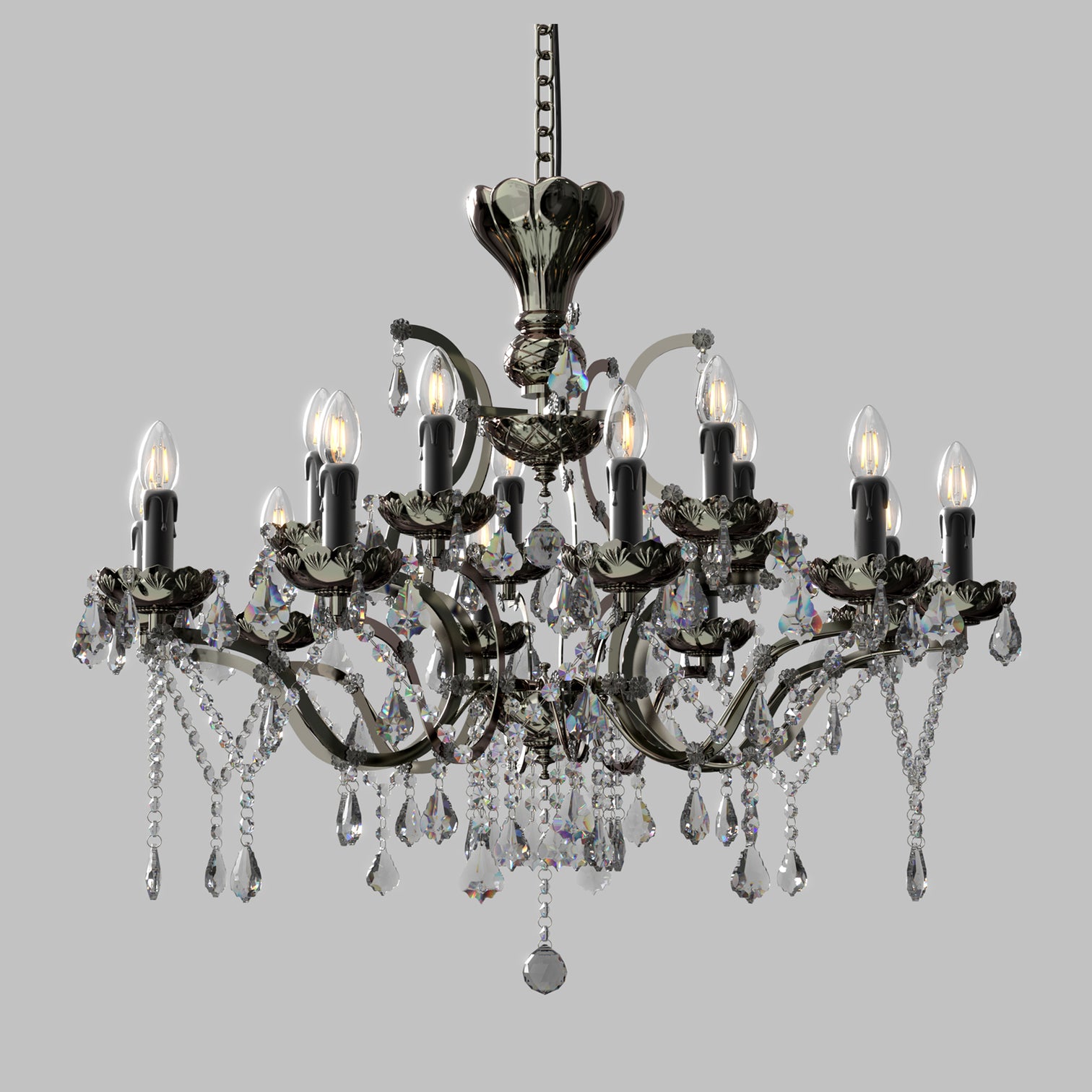PARIS Elegant Crystal Chandeliers French Provincial Style E14 base - 7Pandas Australia
