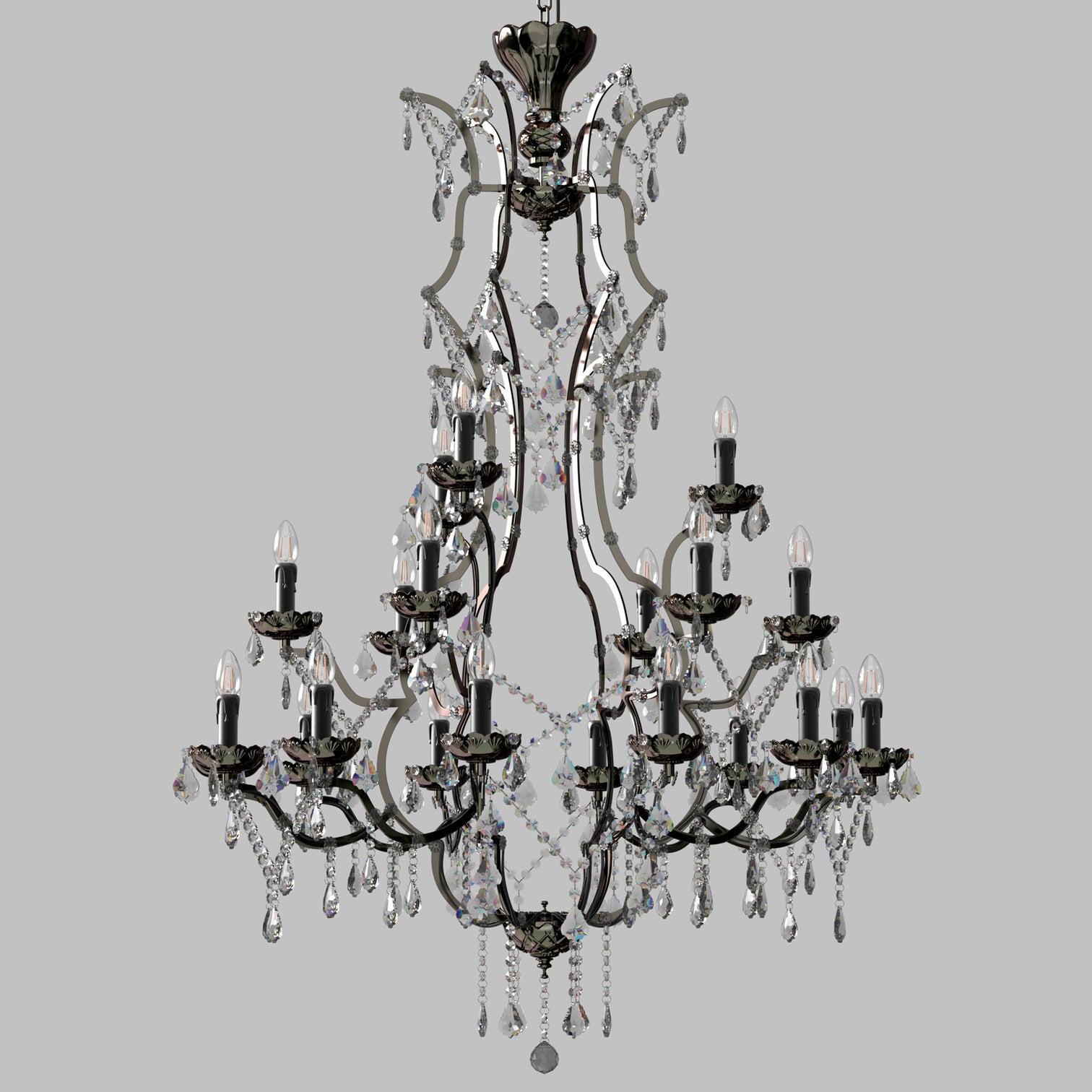 PARIS Contemporary Provincial Large K9 Crystal Chandelier Living Room Staircase Custom made - 7Pandas Australia
