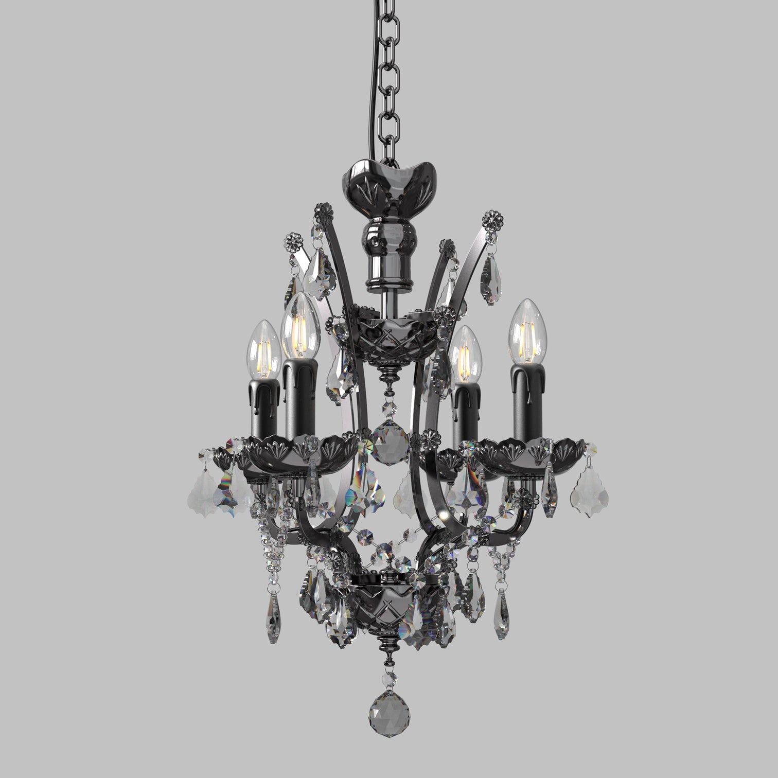 PARIS Elegant Crystal Chandeliers French Provincial Style E14 base - 7Pandas Australia