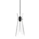 AYANE Modern Aged Brass Pendant Light Fixtures Over Kitchen Island Clear Glass Shade - 7Pandas Australia