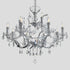 PARIS Elegant Crystal Chandeliers French Provincial Style E14 base