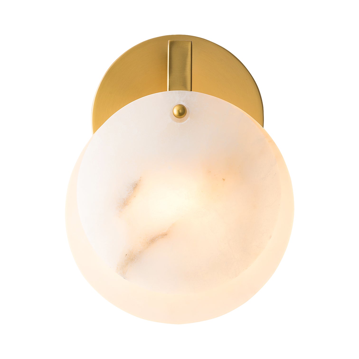 CLAUD 1-Light Modern Alabaster Vanity Wall Light Fixtures LED G9 Bulb Included - 7Pandas Australia
