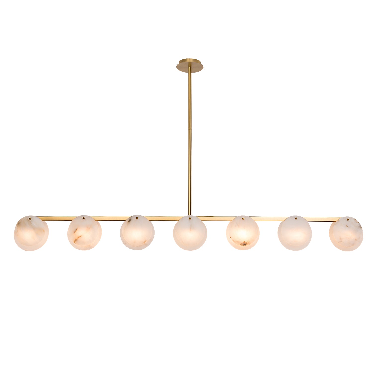 CLAUD Modern Dining Room Alabaster Stone Chandeliers LED G9 Bulb Included - 7Pandas Australia