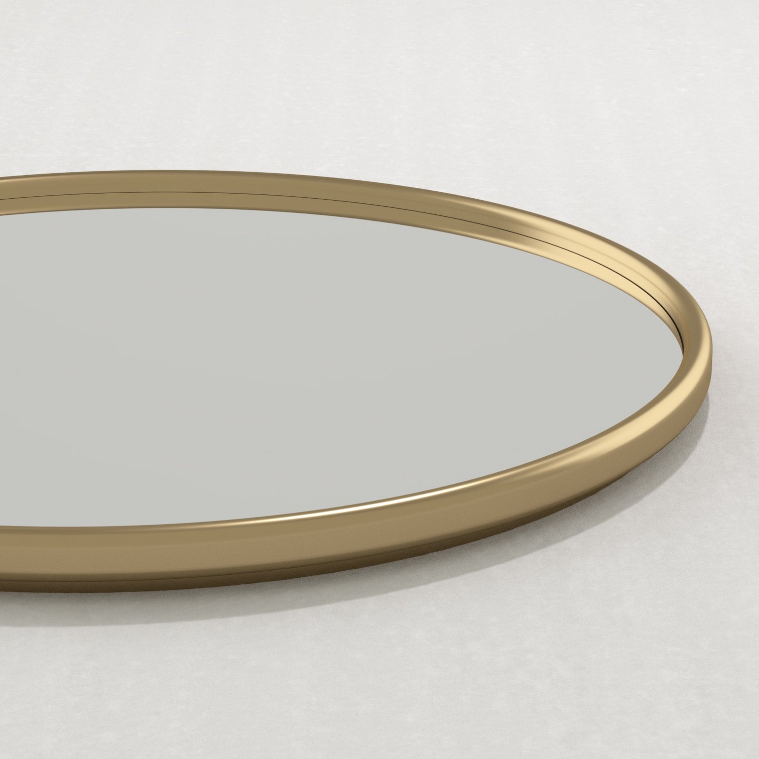 GALICIA Large Luxury Modern Deco Mirror Stainless Steel with Aged Brass finish - 7Pandas Australia
