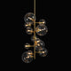 Bubble Contemporary Large Round Glass Pendant Light Chandeliers 13*G9 Lamp base - 7Pandas Australia