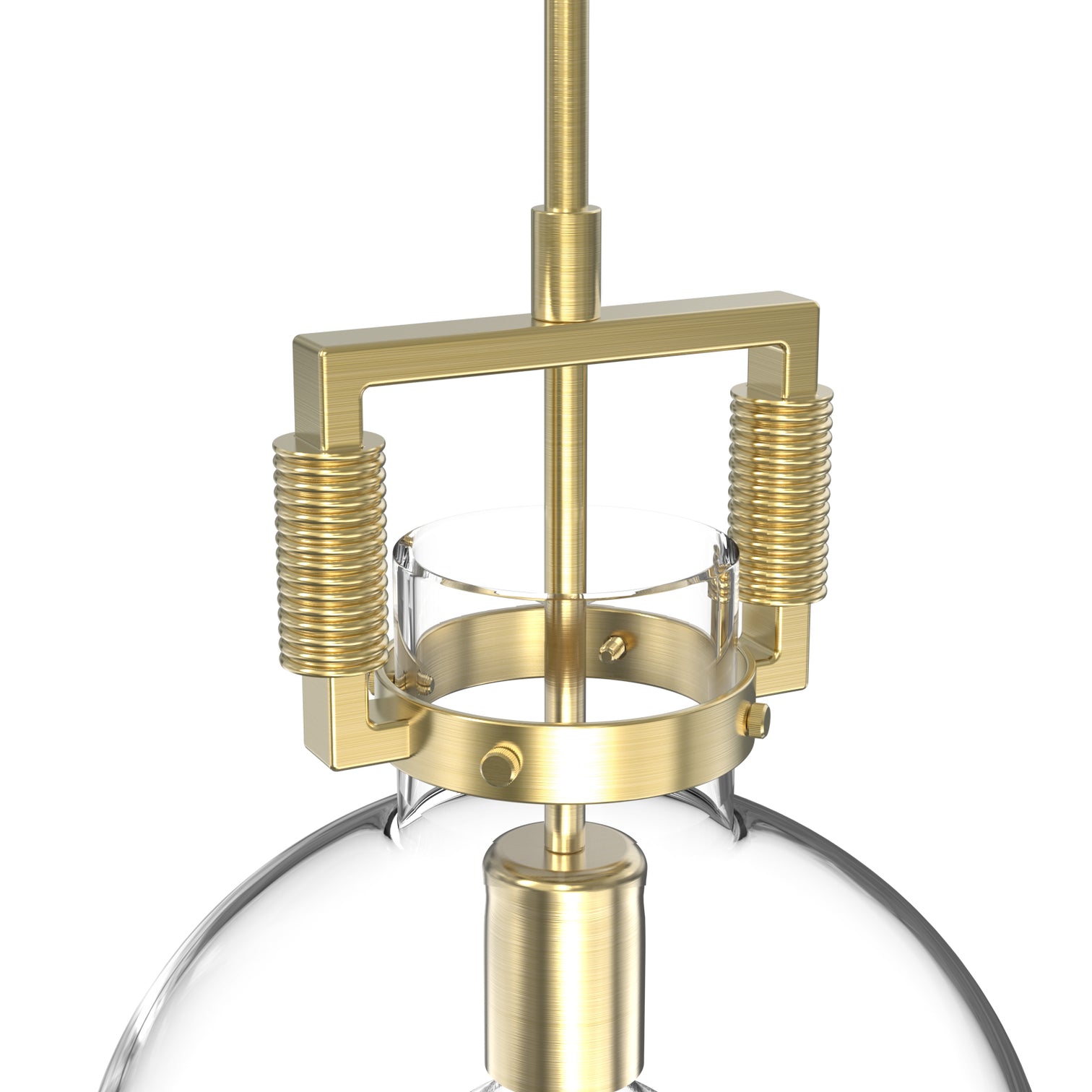 OCULUS 250mm Designer Contemporary Clear Glass Pendant Light for Kitchen Island - 7Pandas Australia