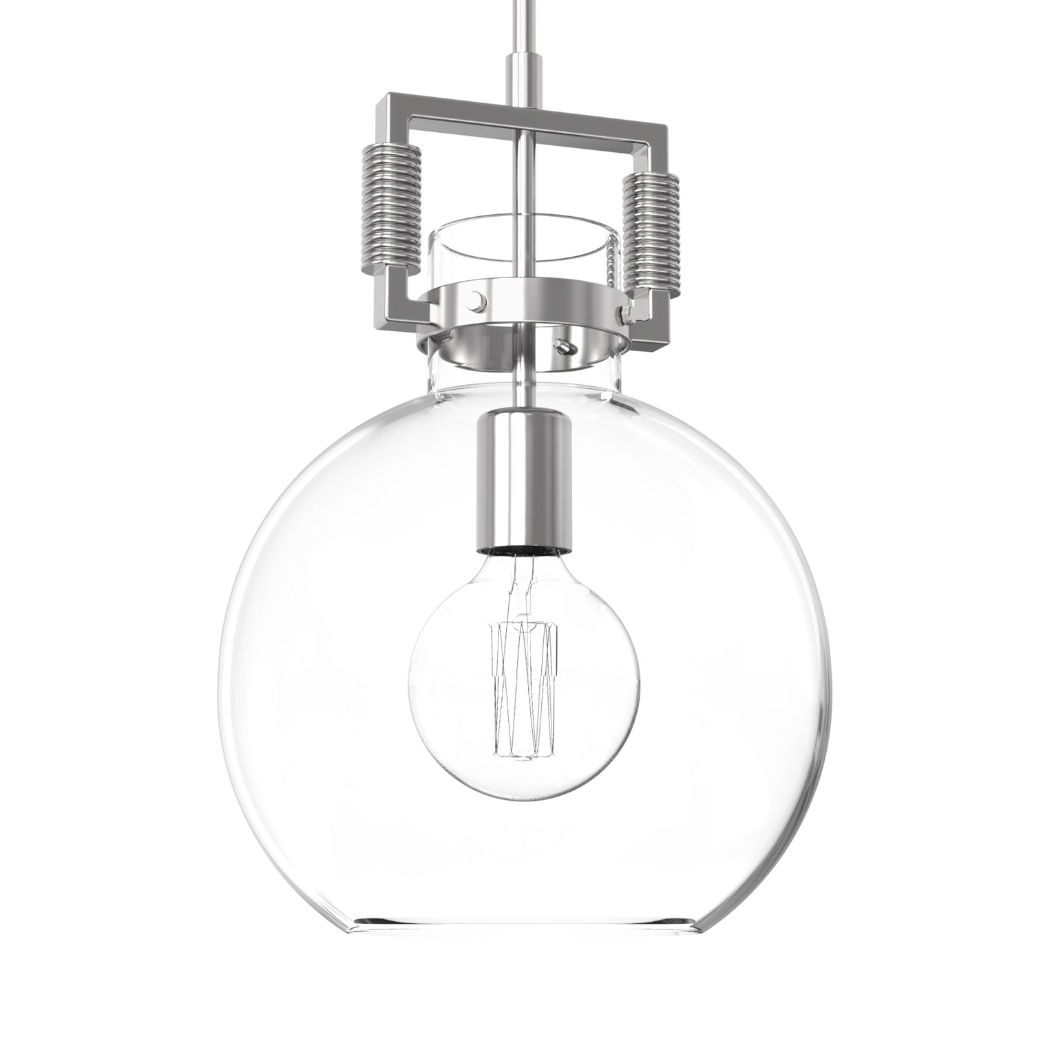 OCULUS 250mm Designer Contemporary Clear Glass Pendant Light for Kitchen Island - 7Pandas Australia