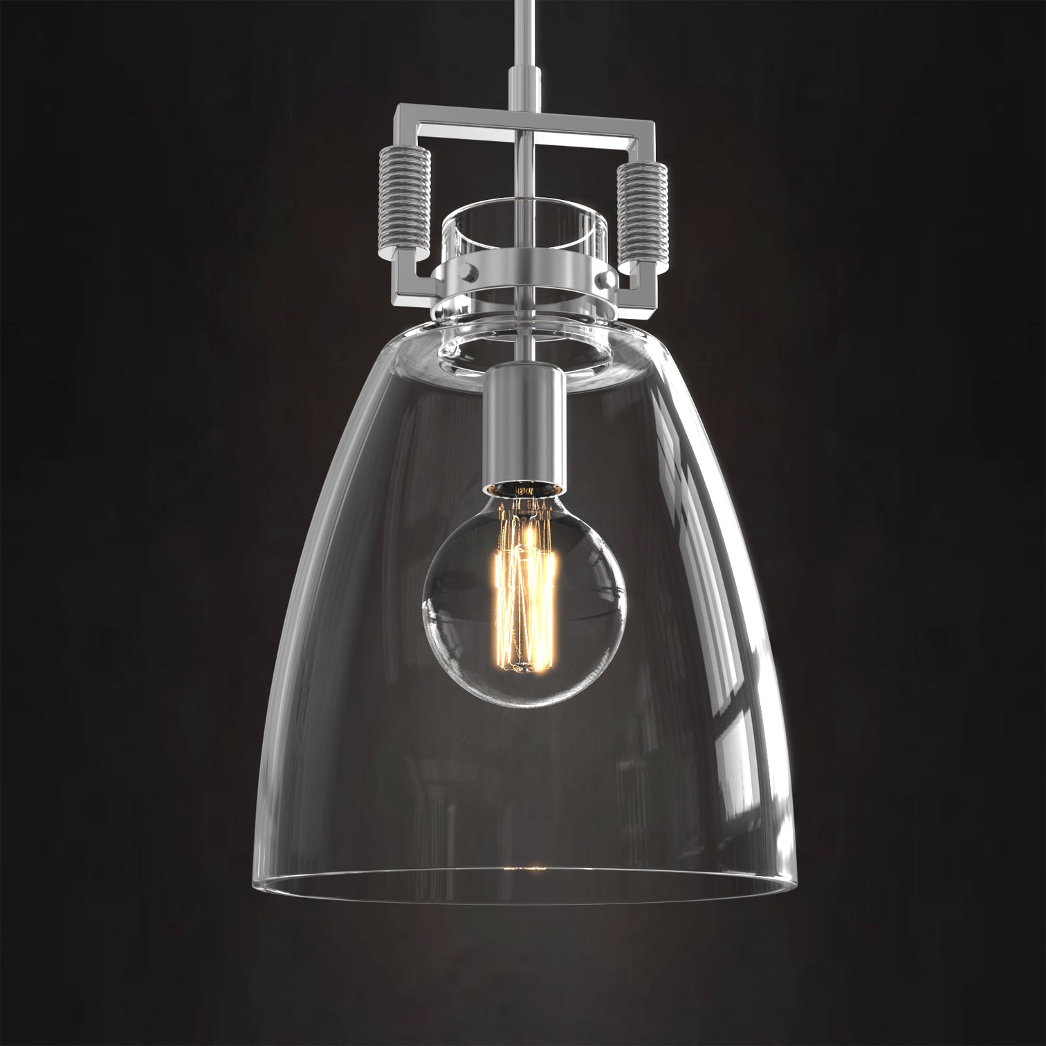 WINER Modern Style Pendant Lighting Kitchen Island with Oversized Glass Shade E27 base - 7Pandas Australia