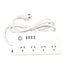 AU Smart Power Strip WiFi Smart Plug Surge Protector with 4 Individually Controlled Smart Outlets and 4 USB Ports