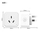 Smart Wifi Plug with Energy Monitor Work with Apple HomeKit, Alexa, Google assistant and SmartThings - 7Pandas Australia