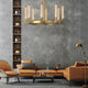 MONTE Large Modern Crystal Tubular Chandelier Round Aged Brass E27 - 7Pandas Australia