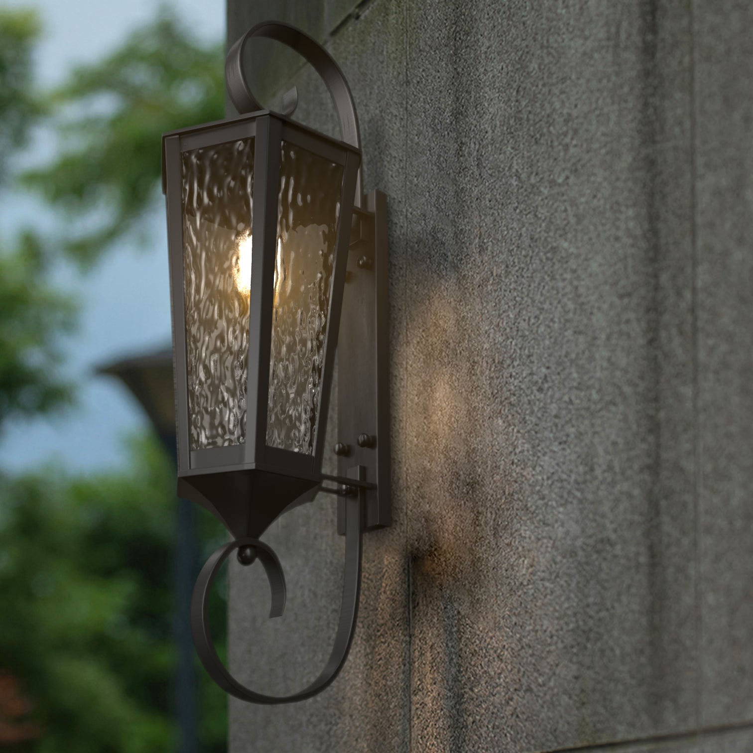 JOE Large Provincial Style Outdoor Wall Light IP44 Solid Copper Material - 7Pandas Australia