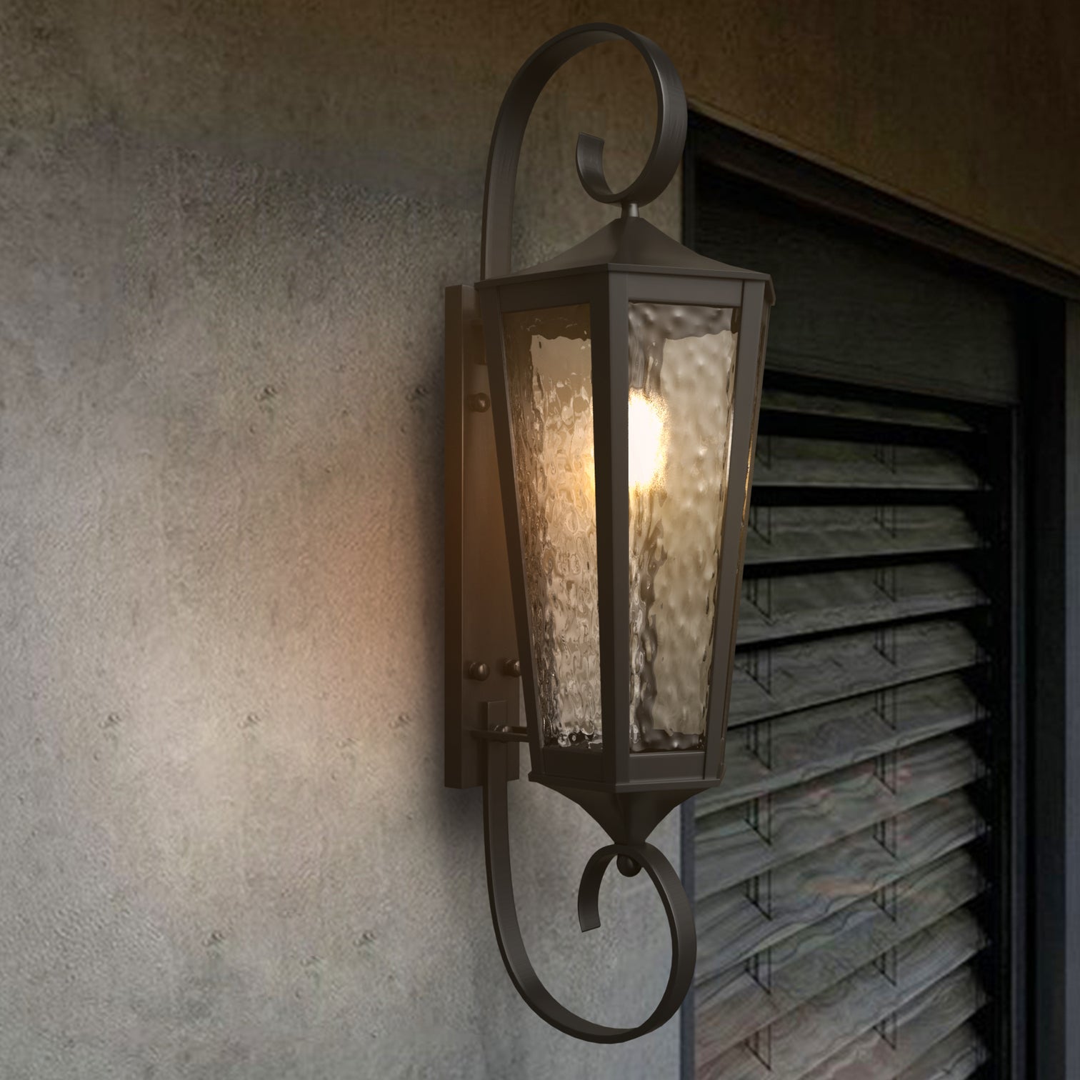 JOE Large Provincial Style Outdoor Wall Light IP44 Solid Copper Material - 7Pandas Australia