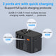 Universal Travel Adapter GaN 65W 2xUSB-C PD Fast Charging  1xUSB-A Quick Charging - 7Pandas Australia