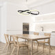 PHIX Modern LED Pendant Light Fixture Dimmable with Color Temperature Selectable - 7Pandas Australia