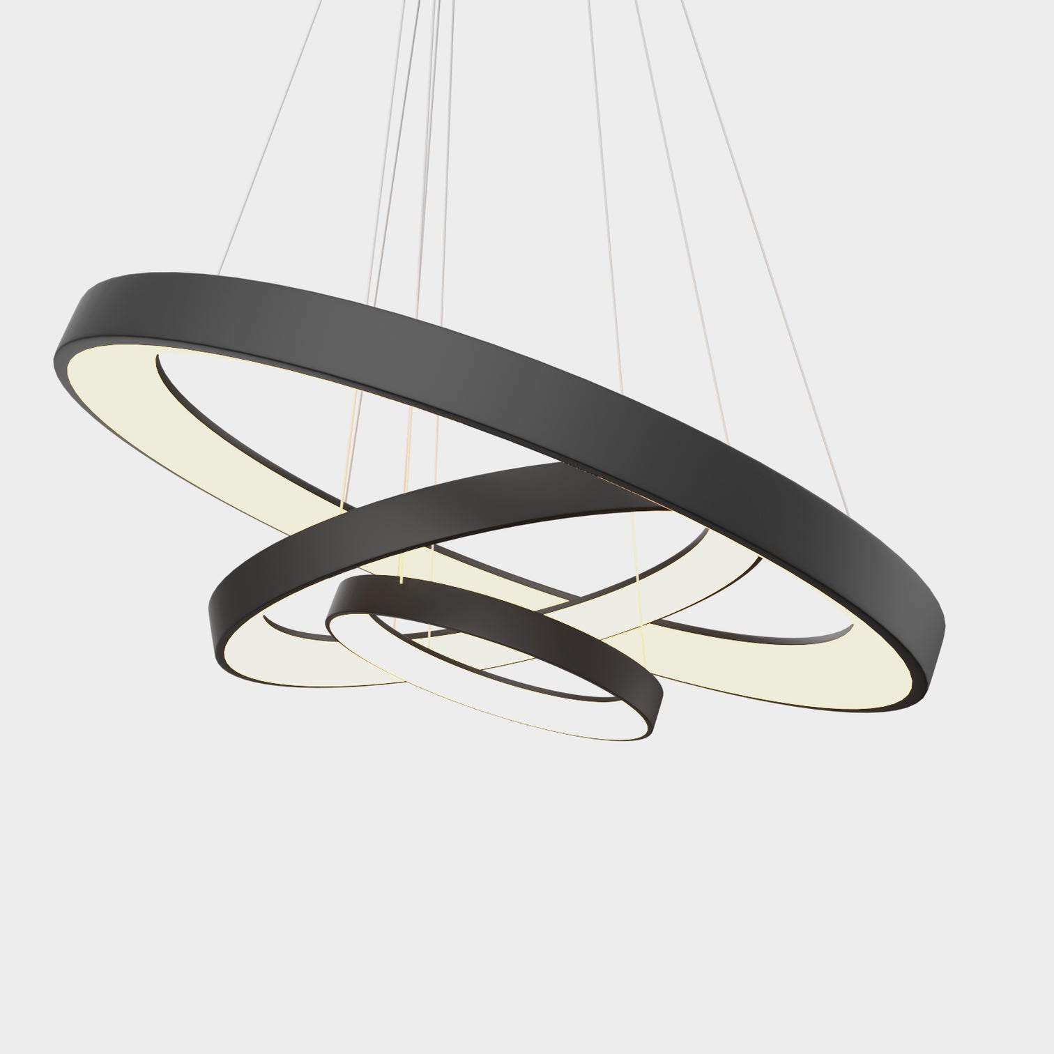 BAMA LED Modern Large 3 Tiers Chandeliers Dimmable CCT selectable color Temperature - 7Pandas Australia