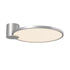 ELINA 40cm Diameter LED Ceiling Flush Mount 2CCT 40W Dimmable Silver