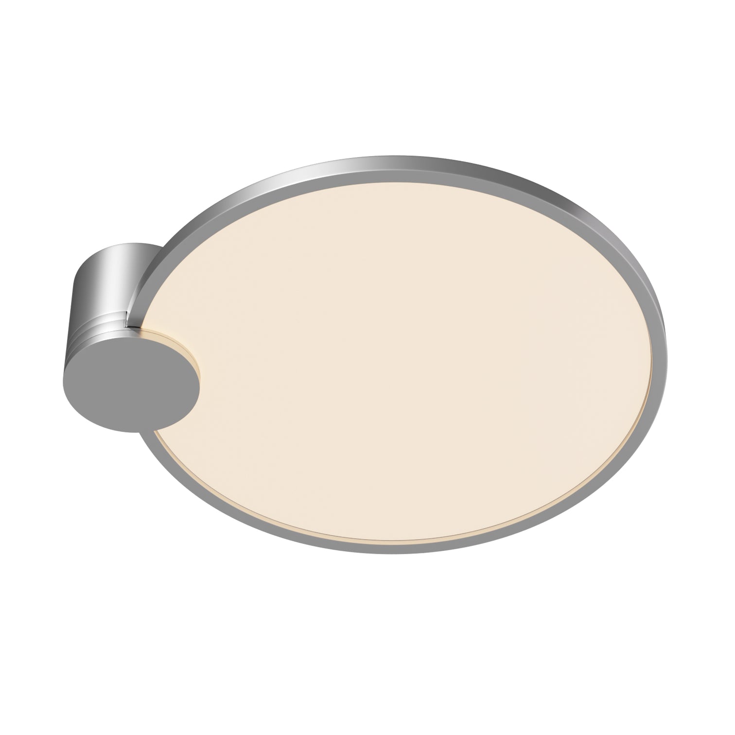 ELINA 40cm Diameter LED Ceiling Flush Mount 2CCT 40W Dimmable Silver - 7Pandas Australia