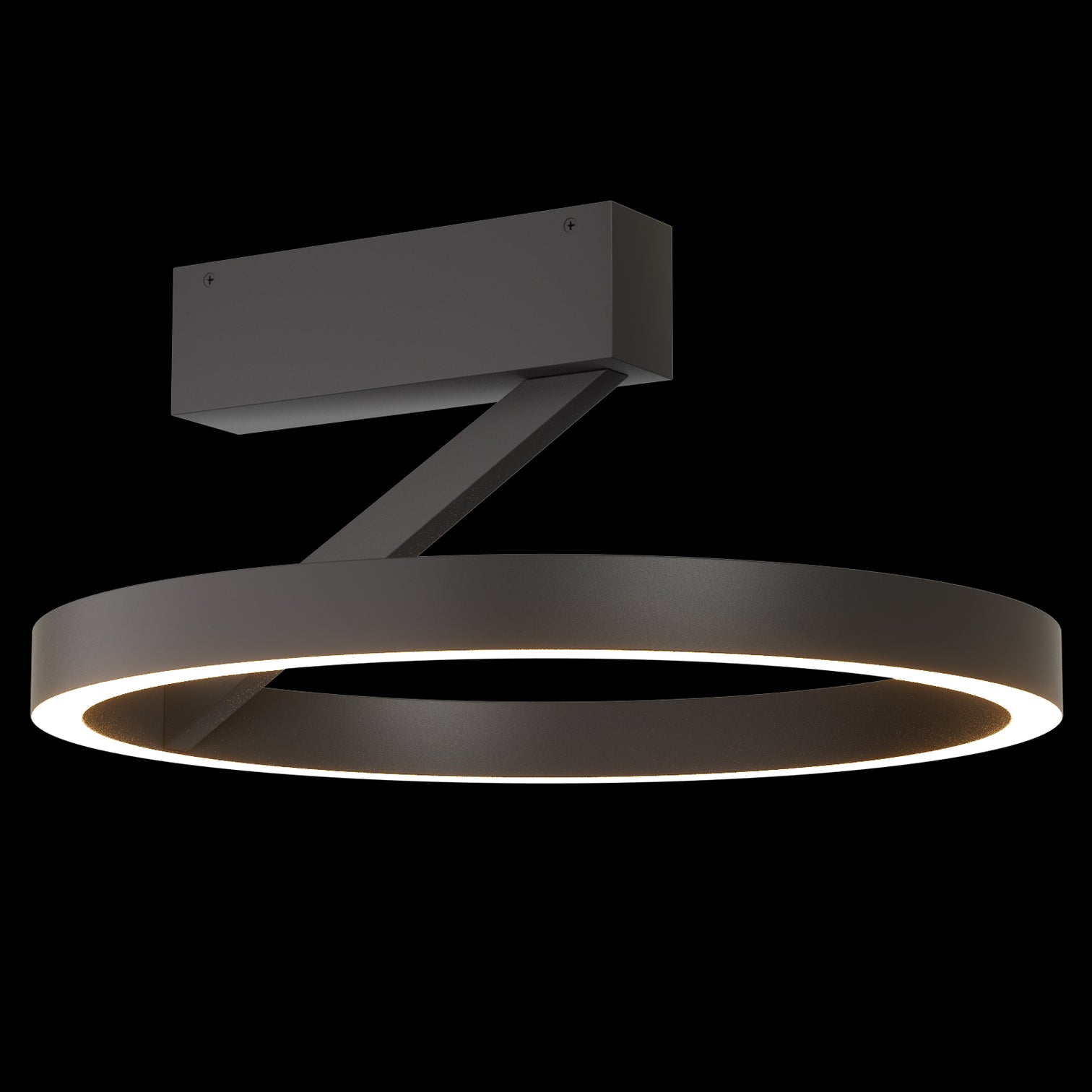 DEMAR LED Dimmable Flush Mount Ceiling Light 2CCT Dimmable Matt Black - 7Pandas Australia