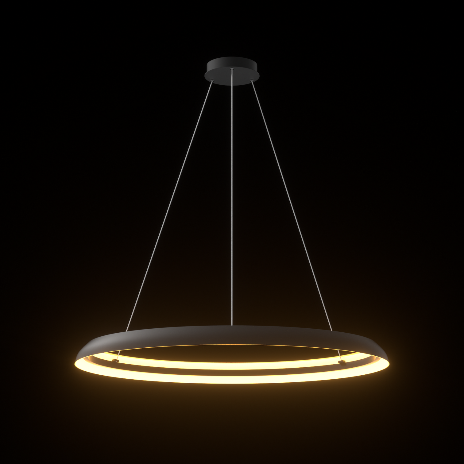 SANDY LED Oval Pendant Light Fixtures 2CCT Dimmable for Dining Kitchen - 7Pandas Australia